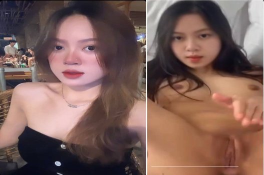 Gái đẹp vú to banh chân cho anh yêu chiều chuộng